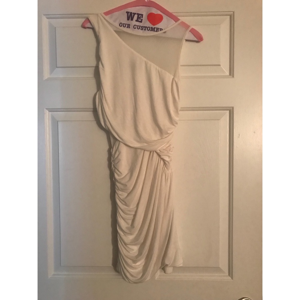 White Bebe dress